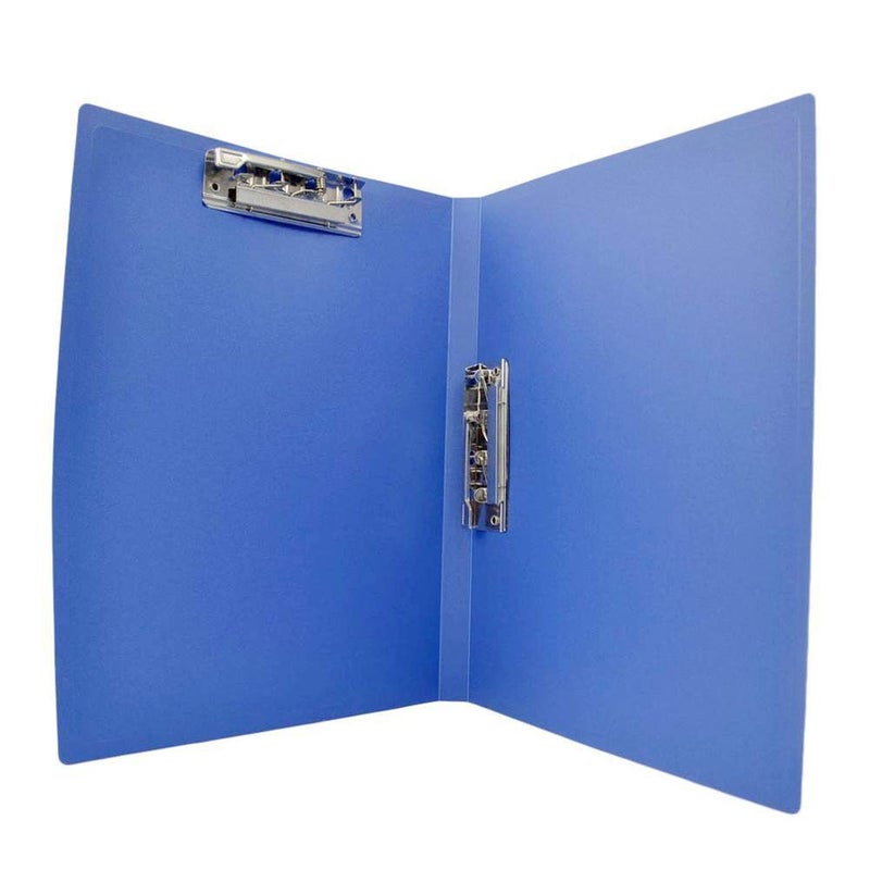 Daycount 5-Pack Clamp Binder A4 File Folder with Double Strong Clip, Punchless Binder with Spring-Action Clamp for Office School Student Teacher Supplies (Assorted Colored) - Image 2
